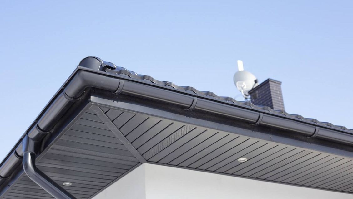 Fascias and soffits on a home 